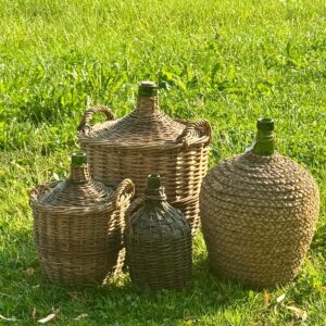 Korbkrug / Korbflasche